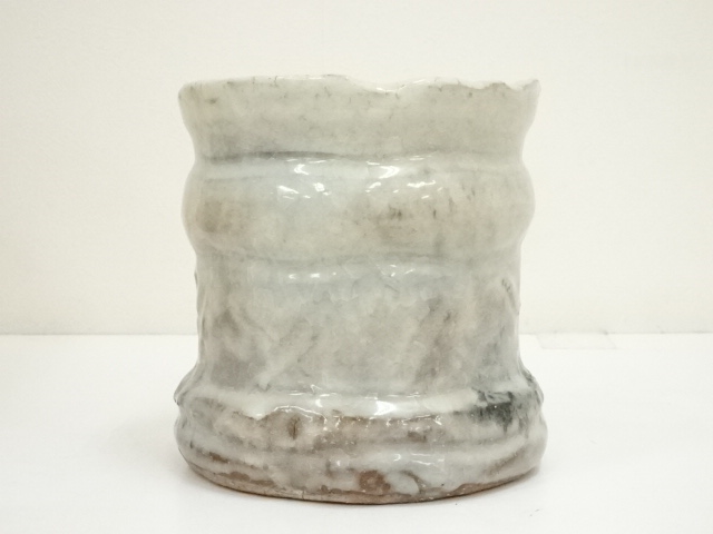 道具 ] - 道具 萩焼 江風庵 玉村松月造 水指（共箱） | ネットショップ